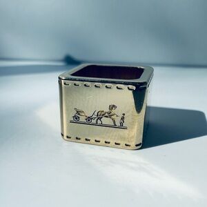 Hermes Mini Bolduc Twilly Ring